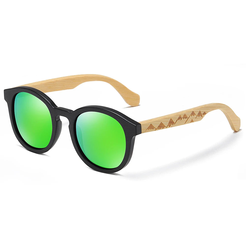 GM Best Handmade Sunglasses Men Polarized Bamboo Wood Women Sunglasses High Quality With Sunglasses carton box S1936