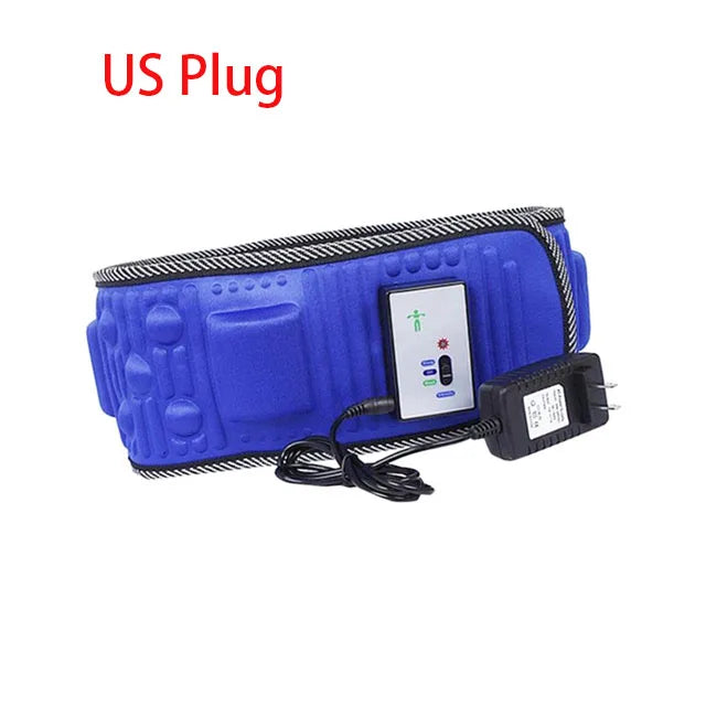Electric Vibration Massage Slimming Fit Toning Belt Body Massager Muscle Stimulator 5 Motors Weight Loss For Waist Arm Leg