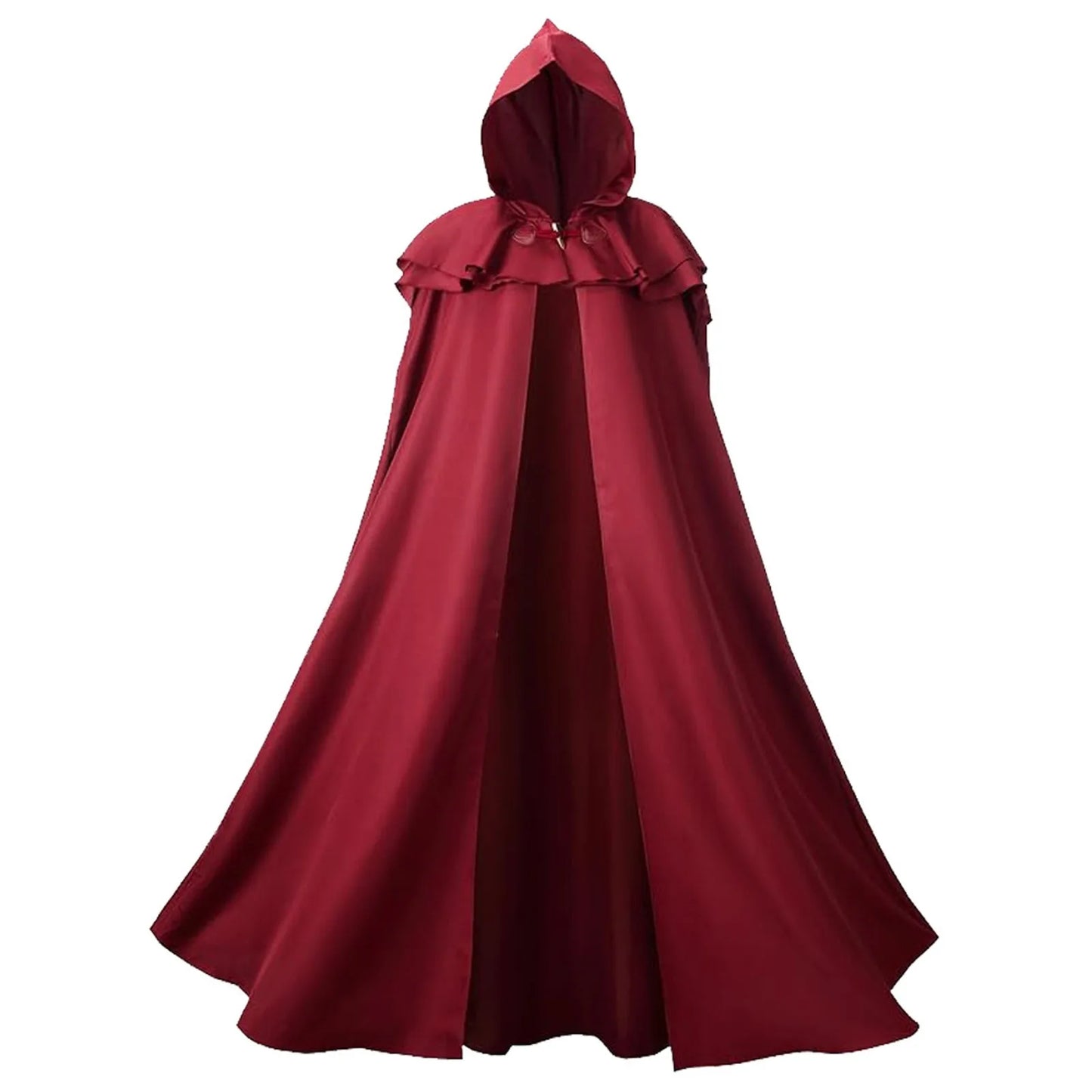 Halloween Hooded Capes For Adult Long Cloaks Cosplay Costumes Witch Red Black Purple Green Grim Reaper Cape For Women Men