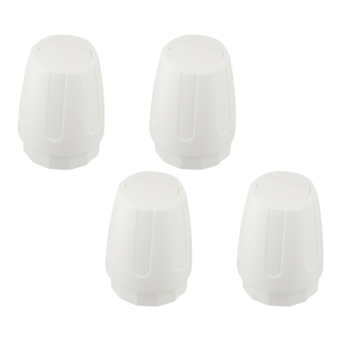 4pcs Radiator Valve Cap Floor Heating Manifold Hand Wheel Switch Replacement Valve Cover Auto Temperature Control Valve Switch