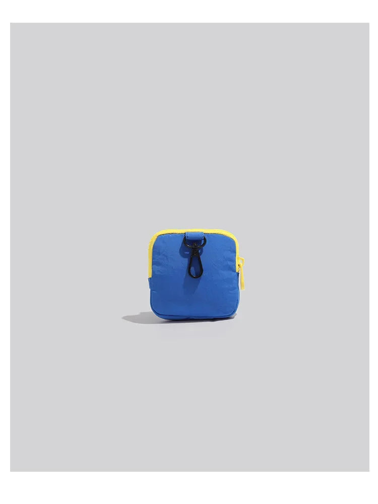 New Niche Coin Wallet, Portable and Compact Color Card Case, Mini Zipper Case
