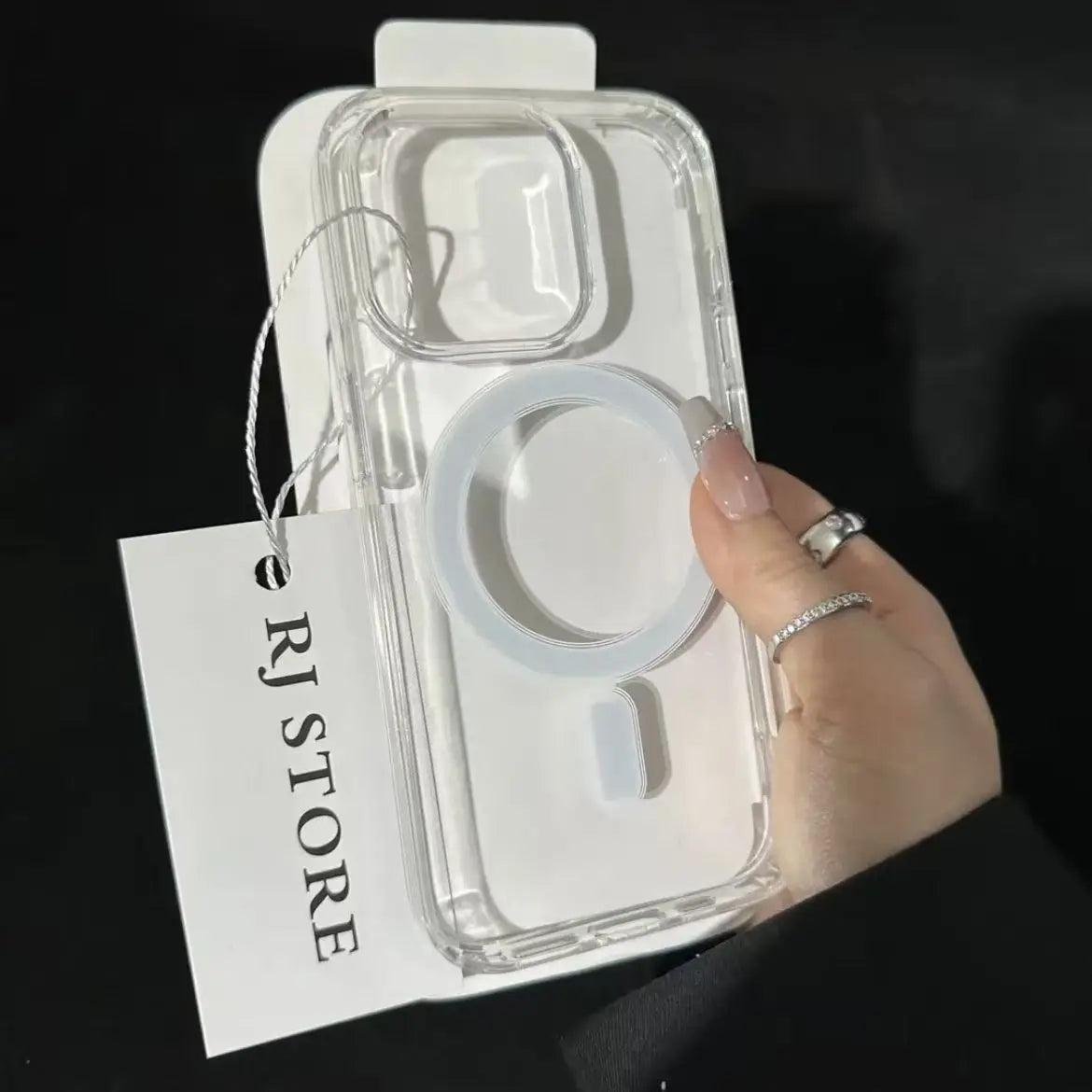 Transparent Magnetic For Magsafe Case For iPhone 17 16 15 14 13 12 Mini 11 Pro Max 14 Plus 16E 17E AIR Wireless Charge Cover