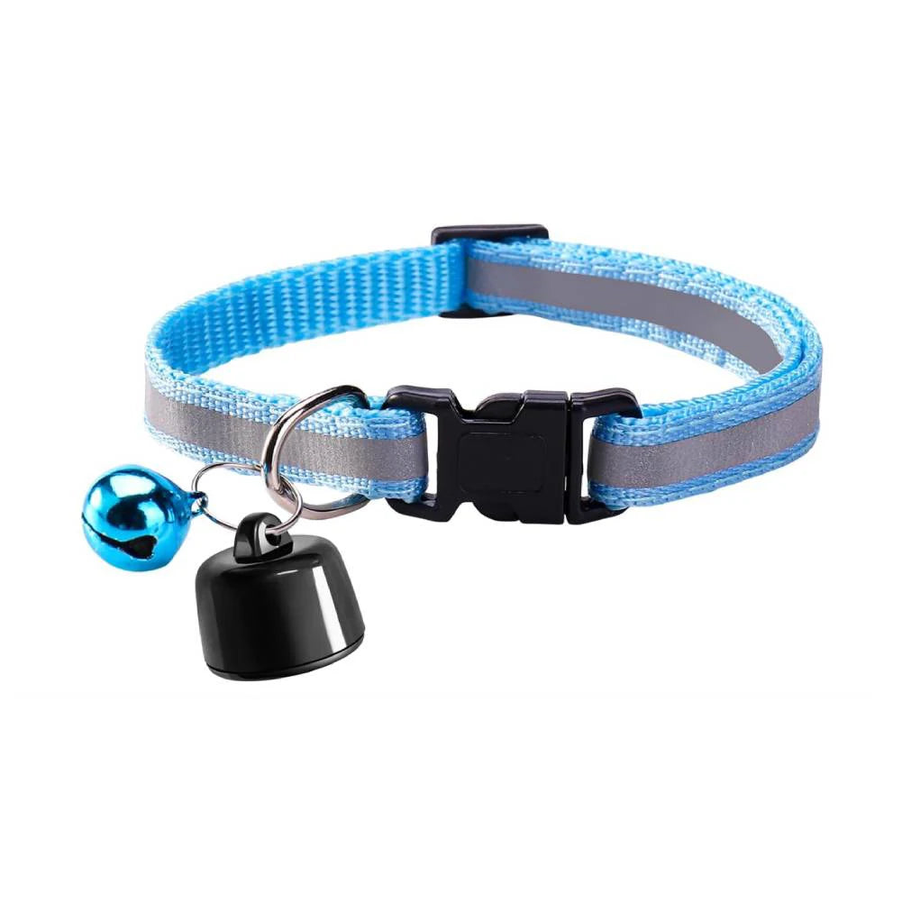 Lightweight Cat Collar with Reflective Pattern Waterproof GPS Tracker GPS Tracker Device for iOS & Android
