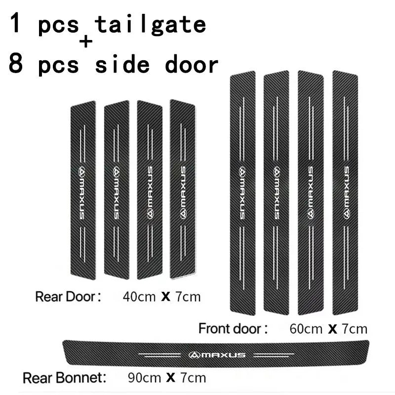 Car doorsill Protective Sticker Tape For SAIC Maxus T60 T70 T90 Pickup D60 D90 D20 G50 G10 G20 T90 V80 T70 V90 Car Accessories