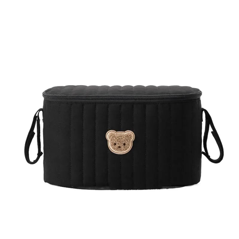 Baby Stroller Hanging Bag Bottle and Cup Storage Organizer Car Seat Bag Portable Multifunctional Diaper Bag