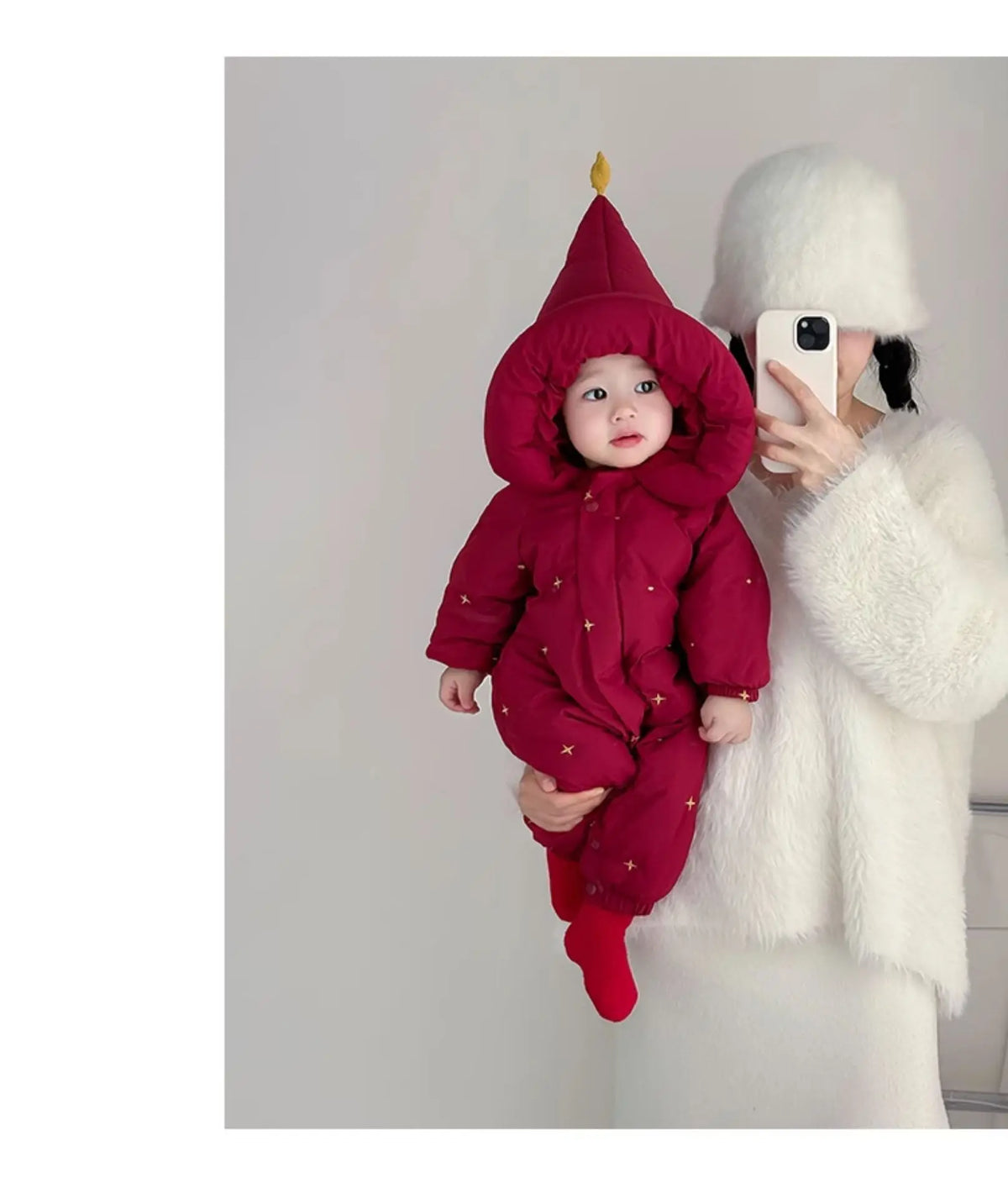 Rompers Jumpsuit Climbing Crawling Coats Baby Clothes New Children Clothing Winter 2025 Thick Boys Girls Cute Cotton Fashionable