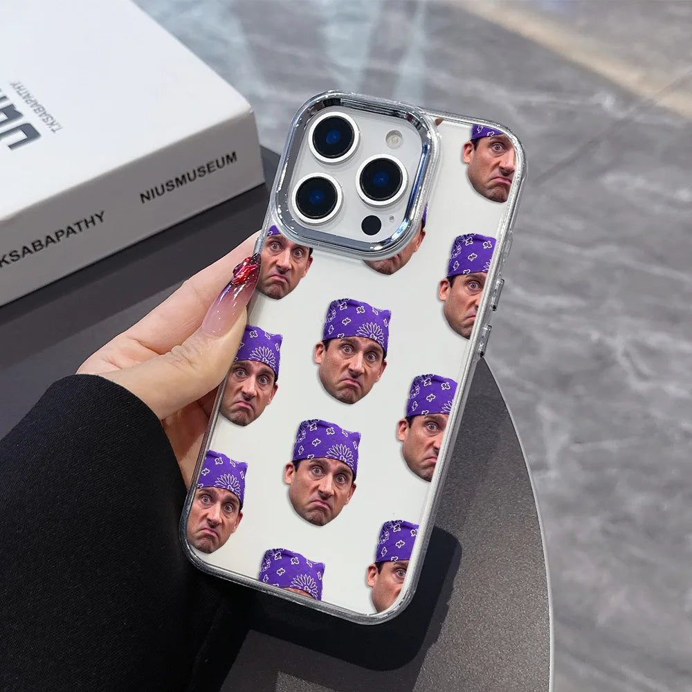 The office Tv Show Hot Phone Case For iPhone 17 16e 16 15 14 13 12 11 mini Pro Max X XR XSMAX 8 Air Plus Transparent Soft Cover