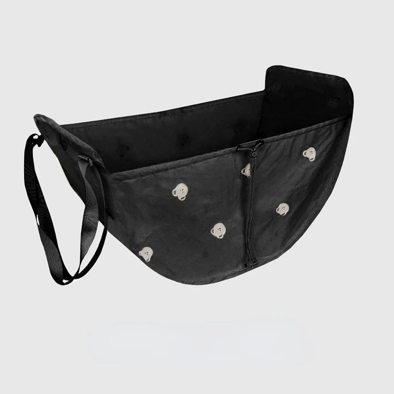 Portable Mommy Bag Large Capacity Hanging Car Seat Back Storage Bag Stroller Baby Items Organizer String Travel Bag for Mom