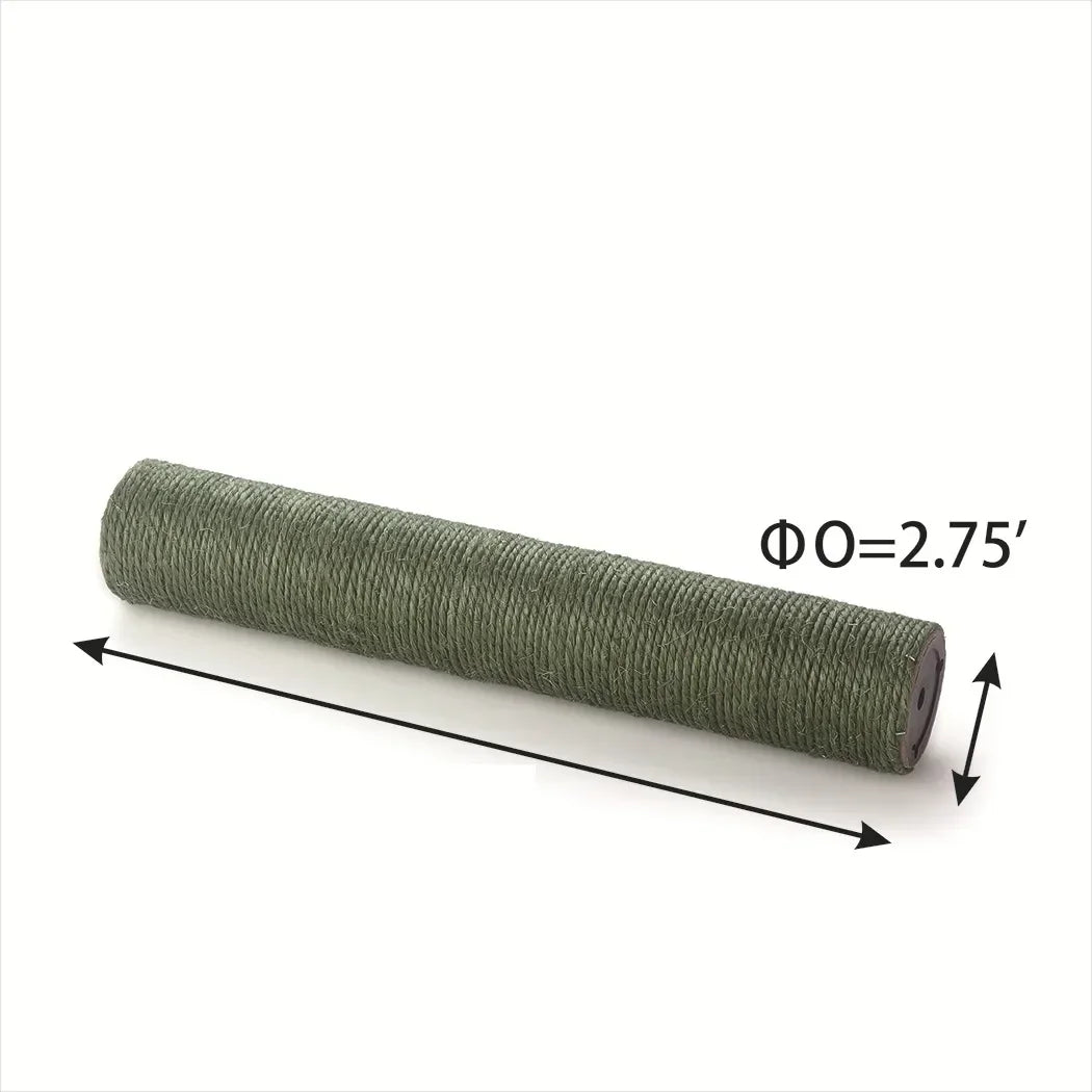 Cat Scratching Post Cat Tree Sisal Climbing Frame DIY Replacement Post Accessories Kitten Toy Pet Furniture Kittens Scratch Pole