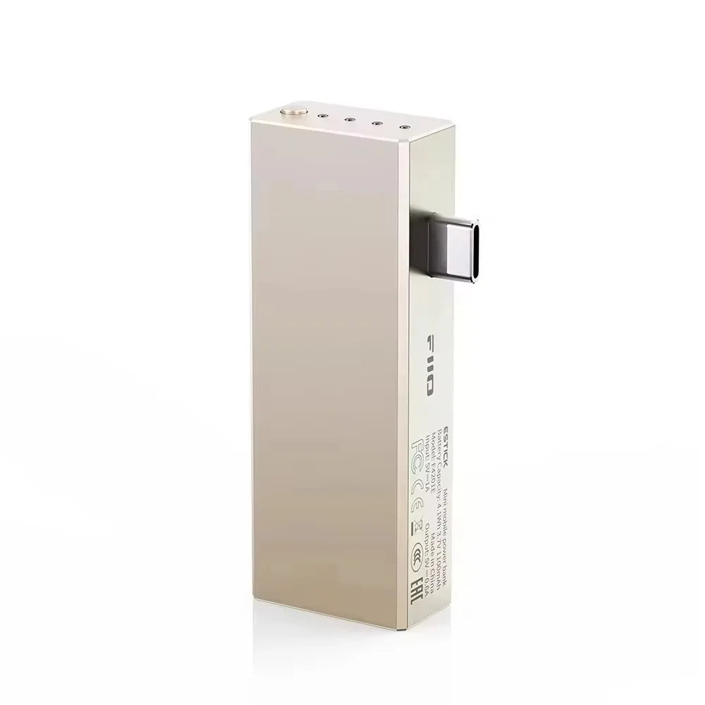FiiO ESTICK KA17 Mini Mobile Power Bank Independent Power Supply Portable Power Bank 1100mAh Type-C Charging Customized Charger
