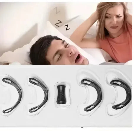Physical Nasal Dilator Set, Anti-Snoring Nose Clips with Nasal Strips, Widen Nasal Passages & Boost Airflow, Improve Night Breathing for Better Sleep Quality