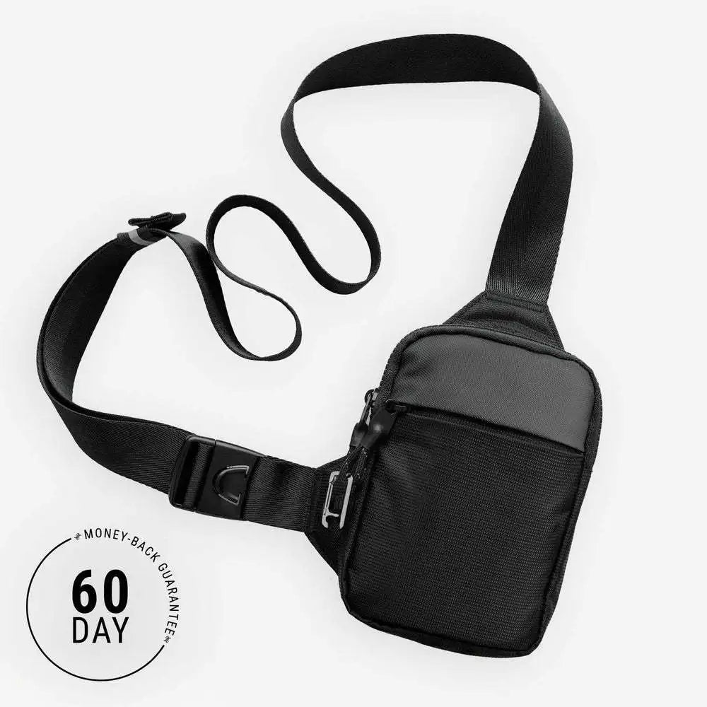 Mini Sport Chest Bag for Men And Women Small Backpack Crossbody Phone Bag Fashionable RFID Anti-Theft