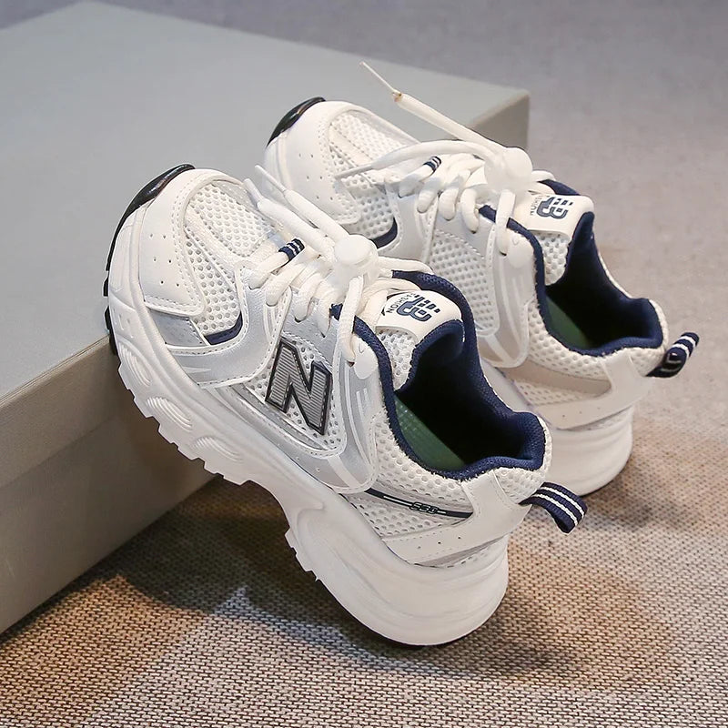 2026 Summer Children Boys Girls Non-Slip Lightweight Sports Casual Shoes Kids Toddler Unisex Breathable Lightweight Sneakers