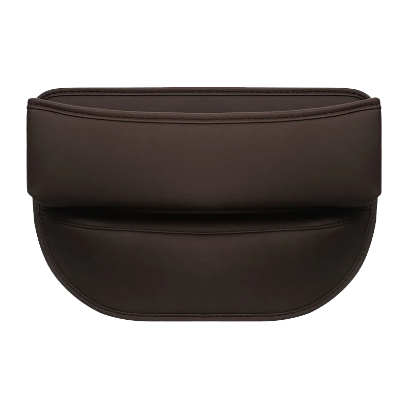 Car Seat Gap Organizer Universal PU Leather Console Side Pocket Auto Crevice Filler Storage Box Interior Accessories