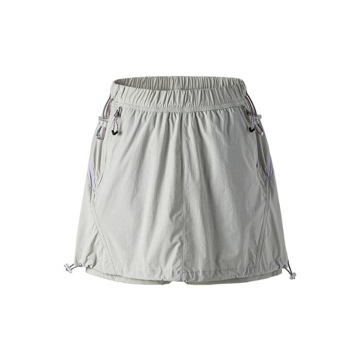 Outdoor Sport Skirts Shorts Women Summer Streetwear Hiking Lightweight Quick Dry Loose Casual Cargo Shorts Skirts