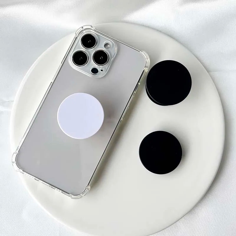 20PCS Bulk Collapsible Expanding Blank Mobile Phone Stand Grips Holders No Groove for Resin Vinyl DIY High for Phones