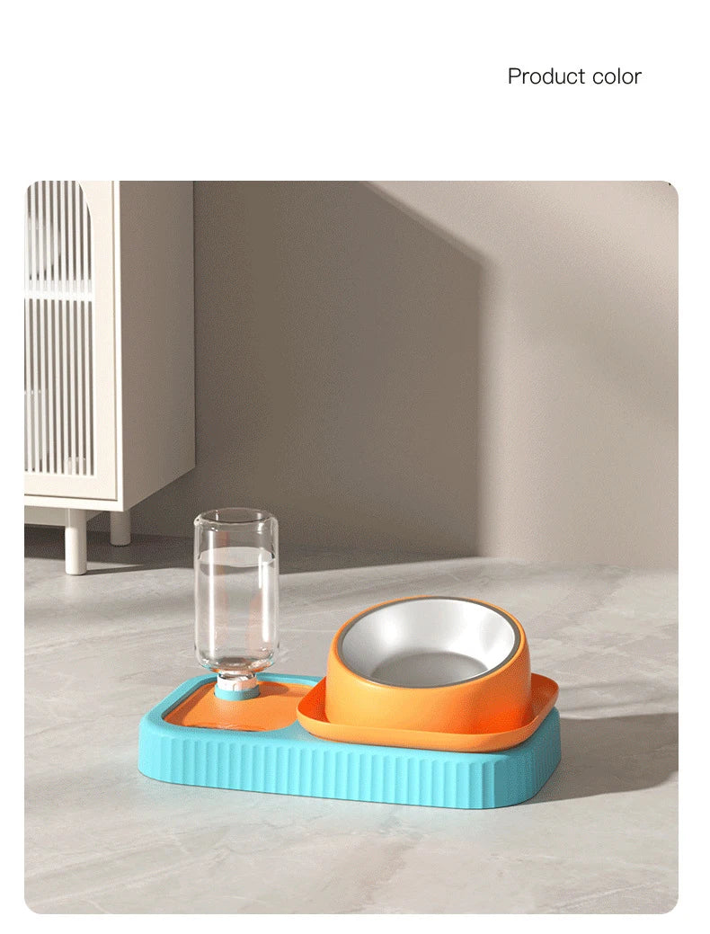 Cats and Dogs Used Simple Use Pet Feeding Bowl, Durable and Safe Design Functions