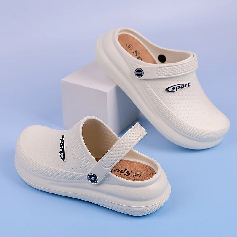 Men Flip Flops Summer Shoes Man Outside Beach Slippers EVA Light Soft Slipper Unisex Footwear Male Sandals Women Trend Sandals