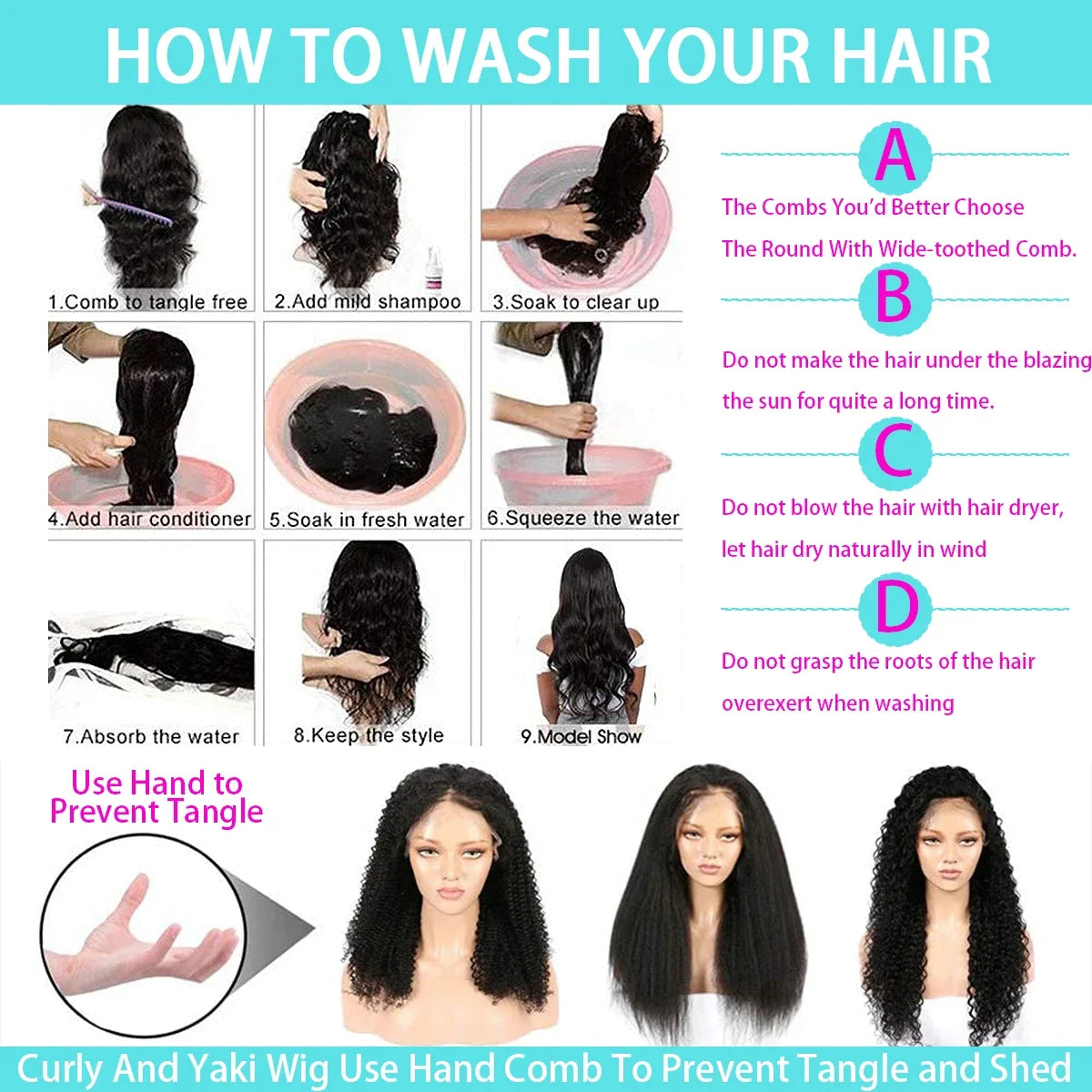 42 Inch Lagos Hairline 360 Full HD Lace Frontal Wigs 100% Human Hair Pre Plucked 400 Density 13x6 HD Lace Front Wear And Go Wigs