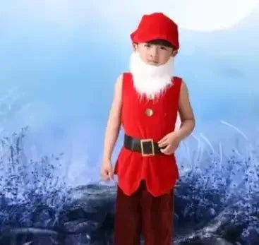 2025 Halloween Carnaval Cosplay vêtements noël Performance sept nains Costume pour enfants Costumes de noël pour enfants