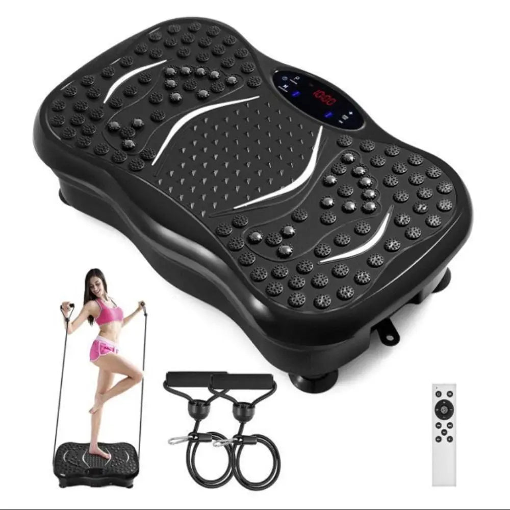 4D Vibration Fat Shaking Machine Music Multifunctional Vibration Platform Plate Anti-slip Foot Shake Whole Body Massager Machine