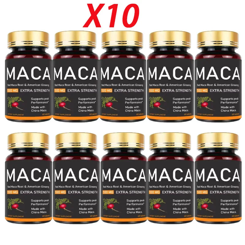 Premium Oyster, Maca & Ginseng Formula,Natural Male Performance Support | Male Enhancing for Stamina, Endurance & Muscle Growt