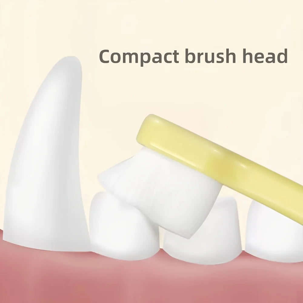 2Pcs Pet Toothbrush, Ultra-Fine Bristle Small Head Toothbrush, Soft Bristles, Oral Care For Dogs & Cats, Universal For Pets