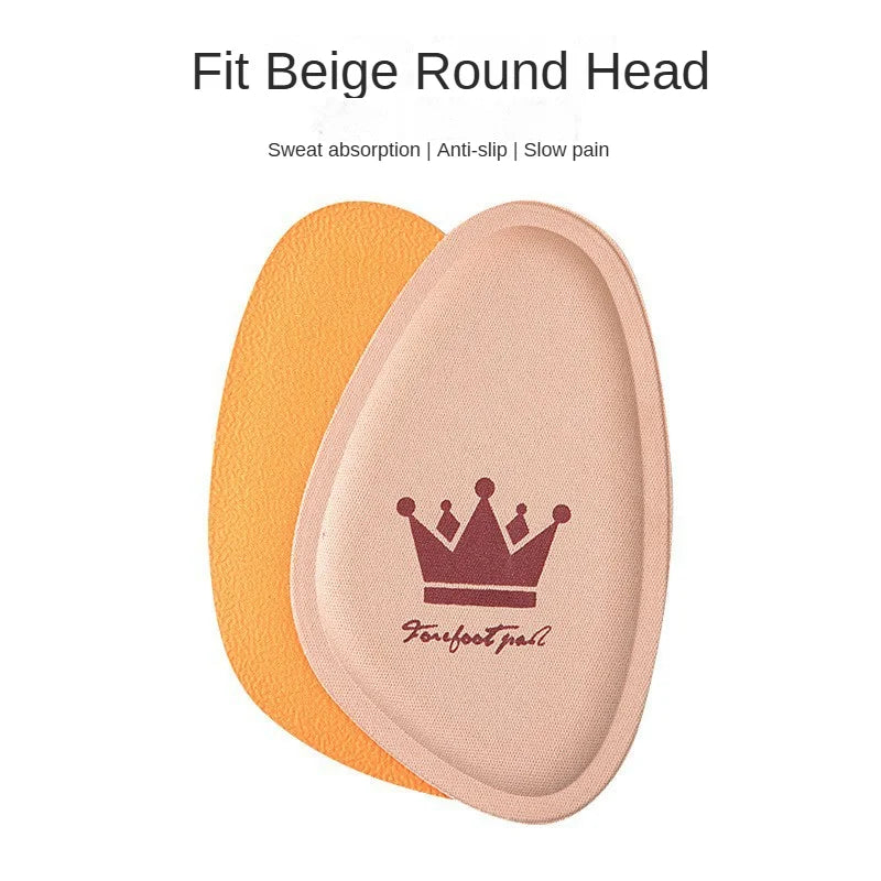 Women Forefoot Pad Pain Relief Insert Half Insoles High Heel Shoes Non-slip Cushion Shoe Breathable Sweat Absorbing Foot Pads