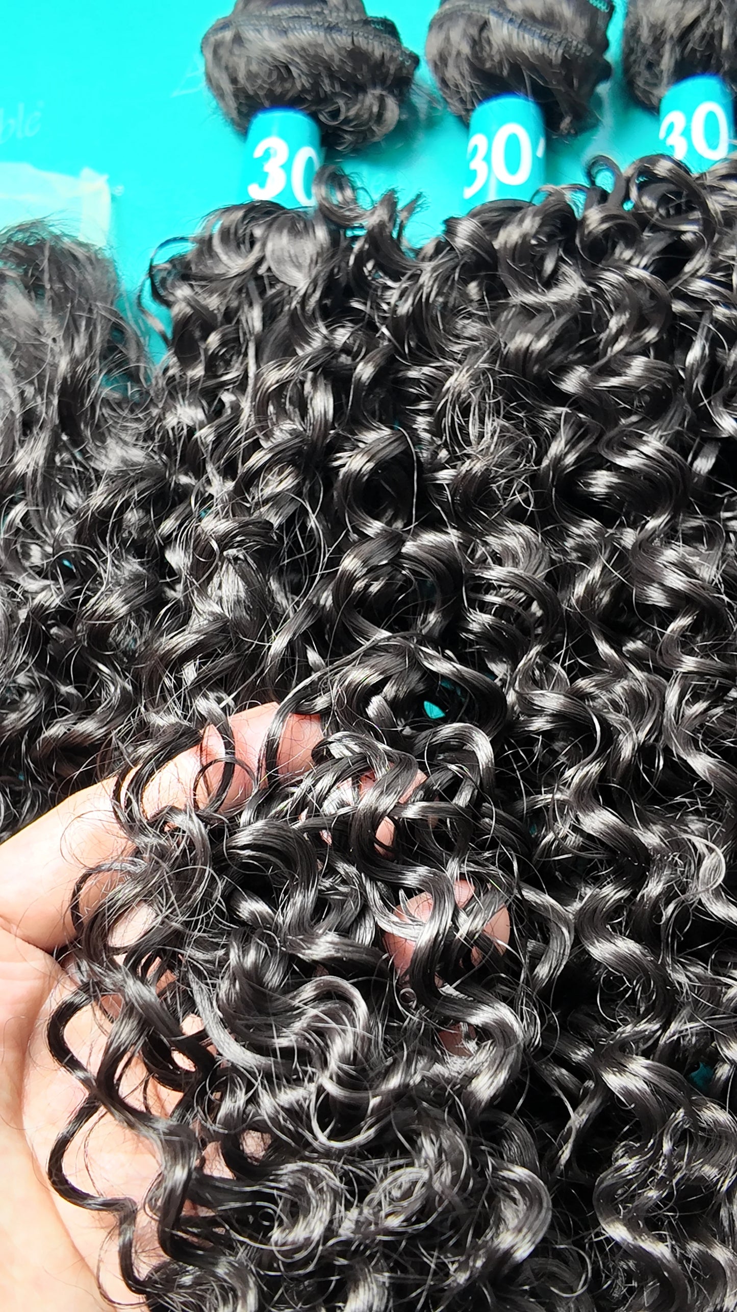 Sexy Curly Short Bob HD Lace Front Synthetic Hair Piece 4 Bundles + 1 Frontal Clip In Heat Resistant High Temp Fiber For Black W