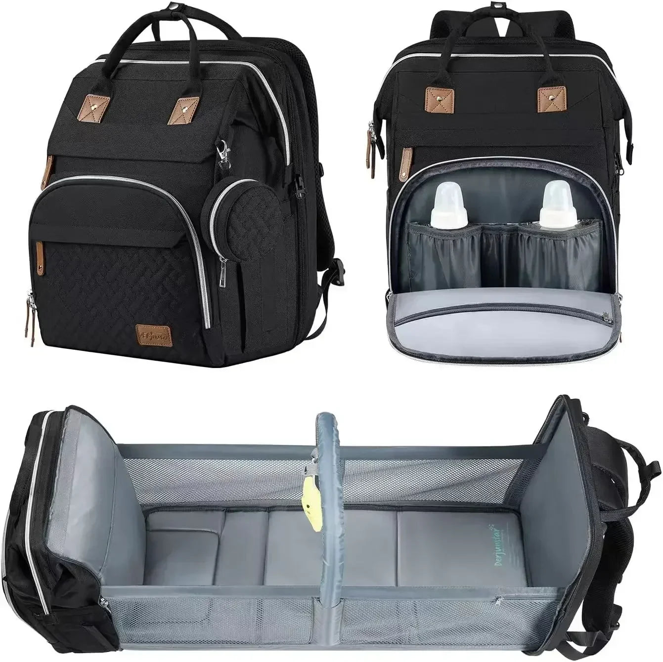 New Baby Diaper Bag Nappy Stroller Bags For Baby Maternity Bag Backpacks Crib Newborn Mommy Bag Changing Table Baby Bags For Mom