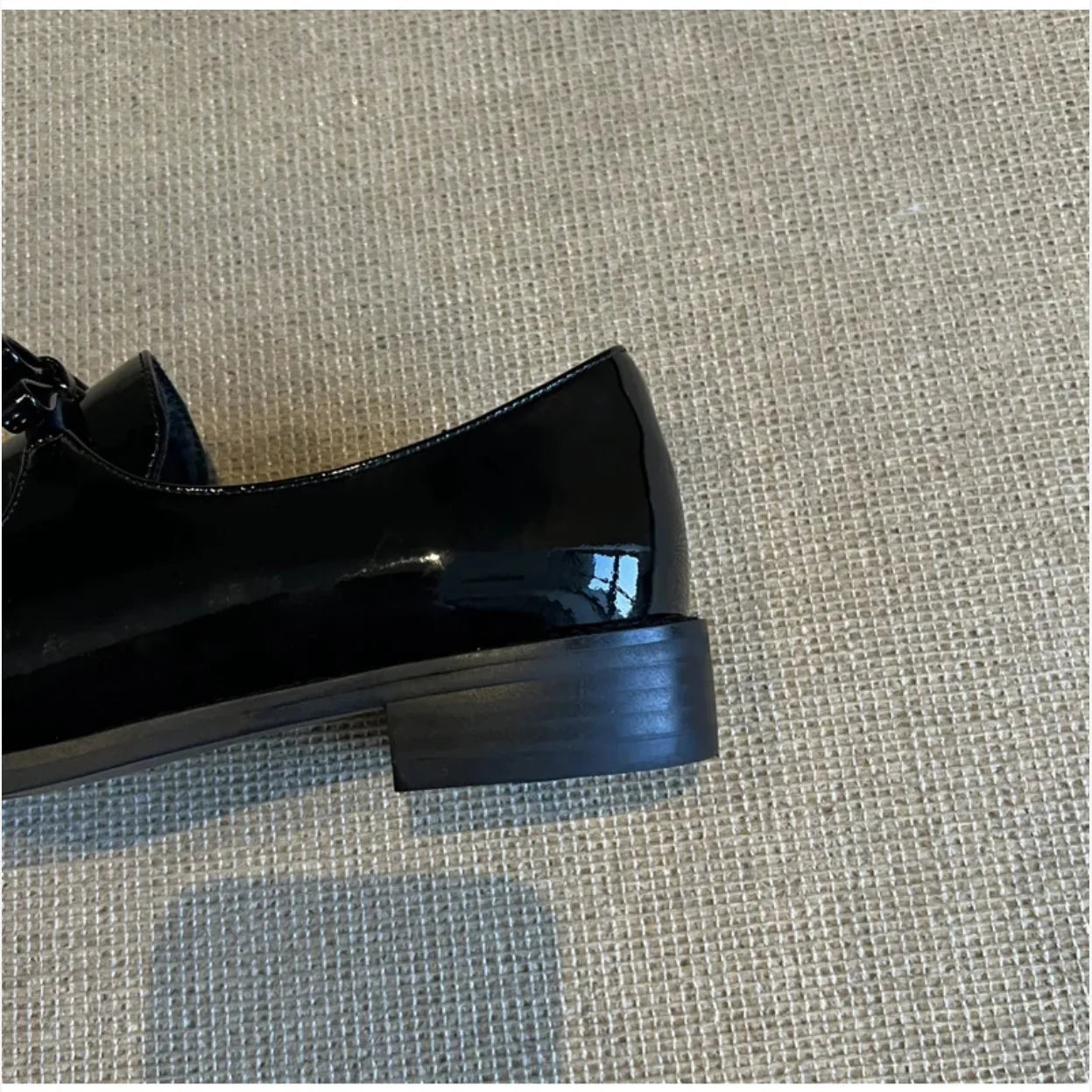 Preppy Double Bowtie Oxfords Woman Low Heels Flats Shiny Small Leather Shoes Ladies College Girls Sneakers Femmes Derby Loafers