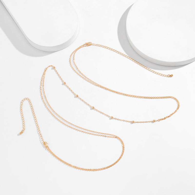Simple Cross Chest Breast Belly Body Chain Necklace for Women Female Wedding Sexy Ball Boho Body Jewelry Prom Party Accessories