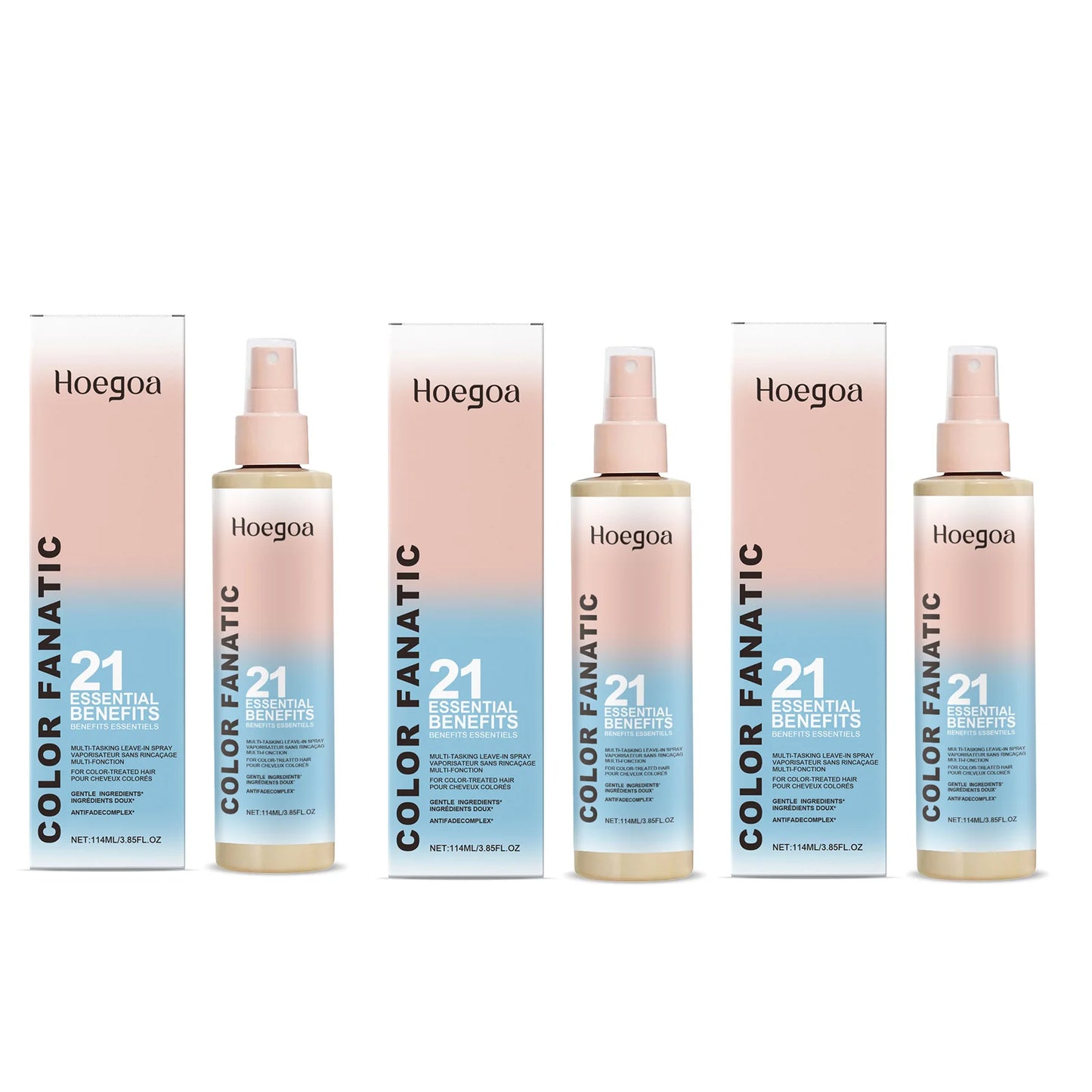 Heat Protectant Spray Protection For Color Treated Hair Thermal Protection Anti Frizz Detangling Leave In Conditioner Hair Care