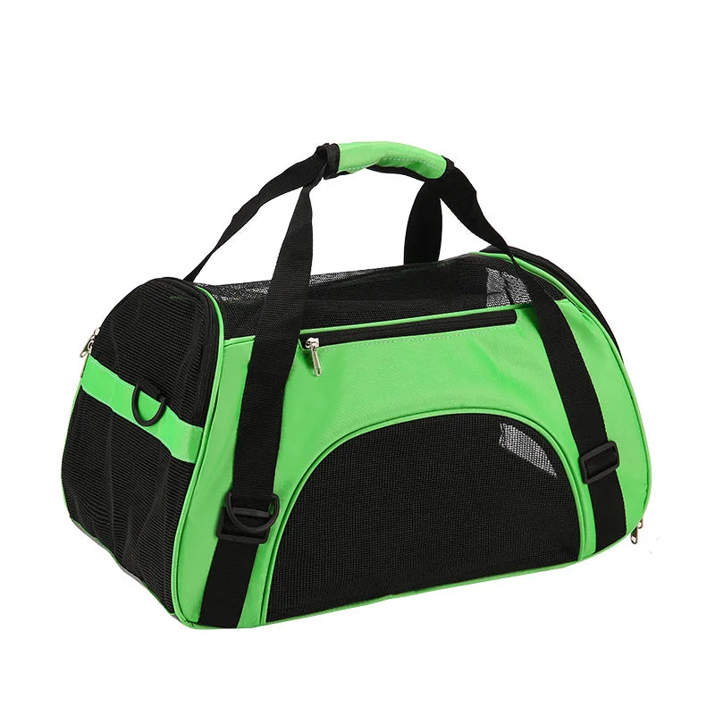 Portable Dog Cat Carrier Bag Pet Puppy Travel Bags Breathable Mesh Small Dog Cat Dogs Outdoor Tent Carrier Outgoing Pets Handbag