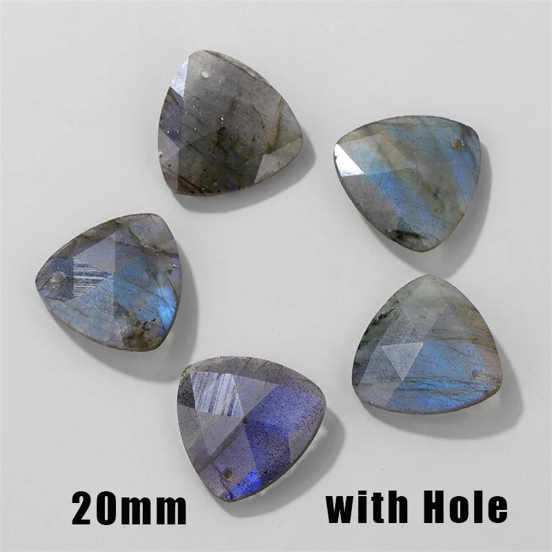 High Quality Natural Stone Labradorite Beads Charms Shiny Healing Gem Stone For Jewelry Making Necklace Earrings Accessries