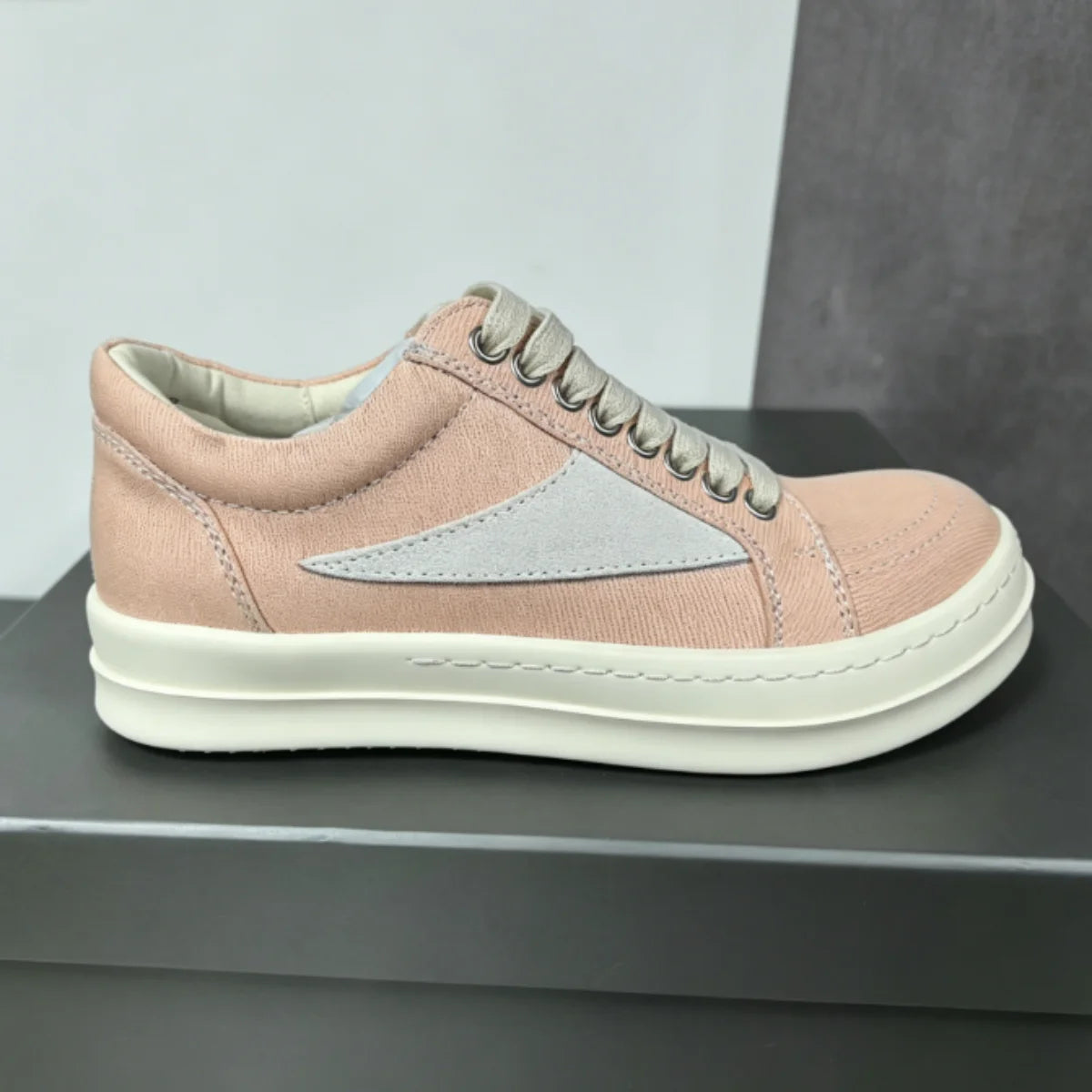 Men Casual Shoe Brand Black Brown Canvas Low Top Shoes High Quality Cowhide Luxury White Leather Sneakers Women Flat Sneaker