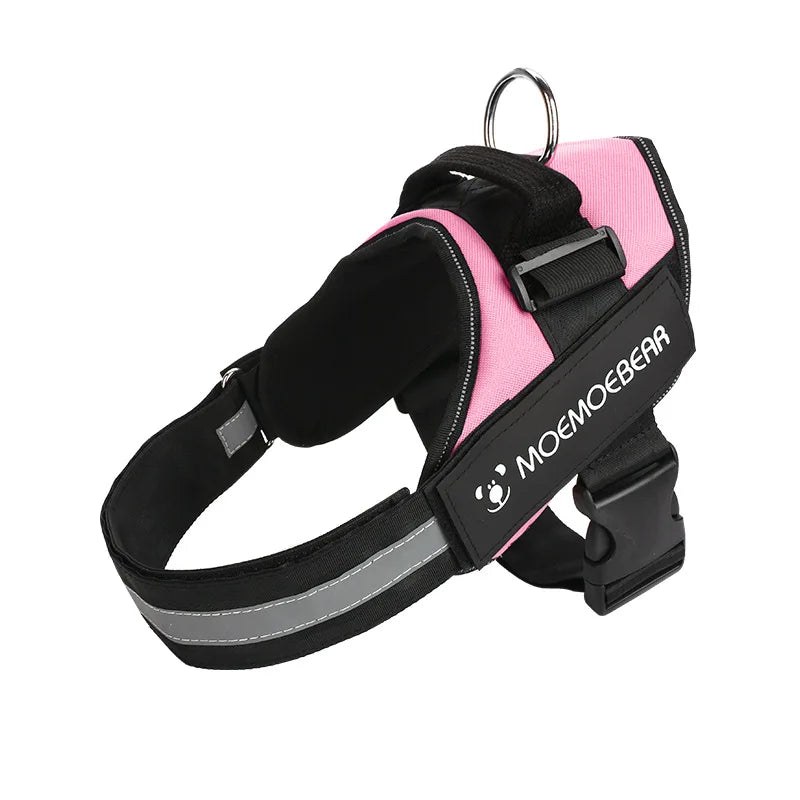 K9 Tactical Dog Harness and Leash Anti-Pull for Golden Retriever Pomeranian Adjustable Pet Walking Rope for Large Dogs
