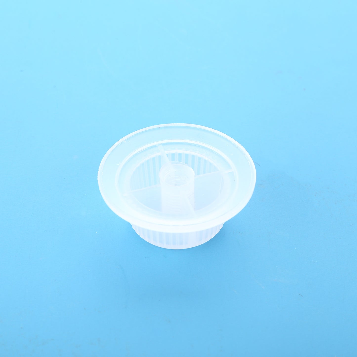 Gray 16 Inch Household Plastic Fan Blade 7 Leaves with Nut Cover for Standing Pedestal Fan Table Fanner General Accessories Fans