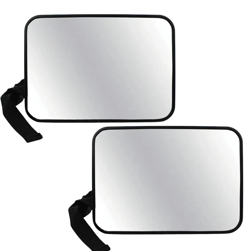 Universal Wide View Adjustable Car Seat Baby Mirror Headrest Mount Safety Monitor Interior Back Rearview for Infant Child