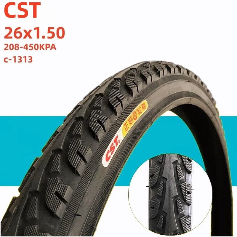 CST 26x1.5 Bike Tire 26x1.50 26" 40-559 Road MTB Bike Tire Mountain Bike Tyre For Cycling Bicycle Tires