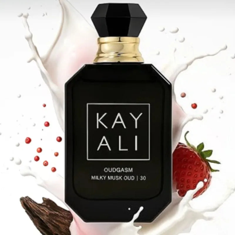 KAYALI Oudgasm Milky Musk Oud Perfume 100ml Eau De Parfum Long Lasting Sweet Woody Musk Vanilla Luxury Unisex Fragrance