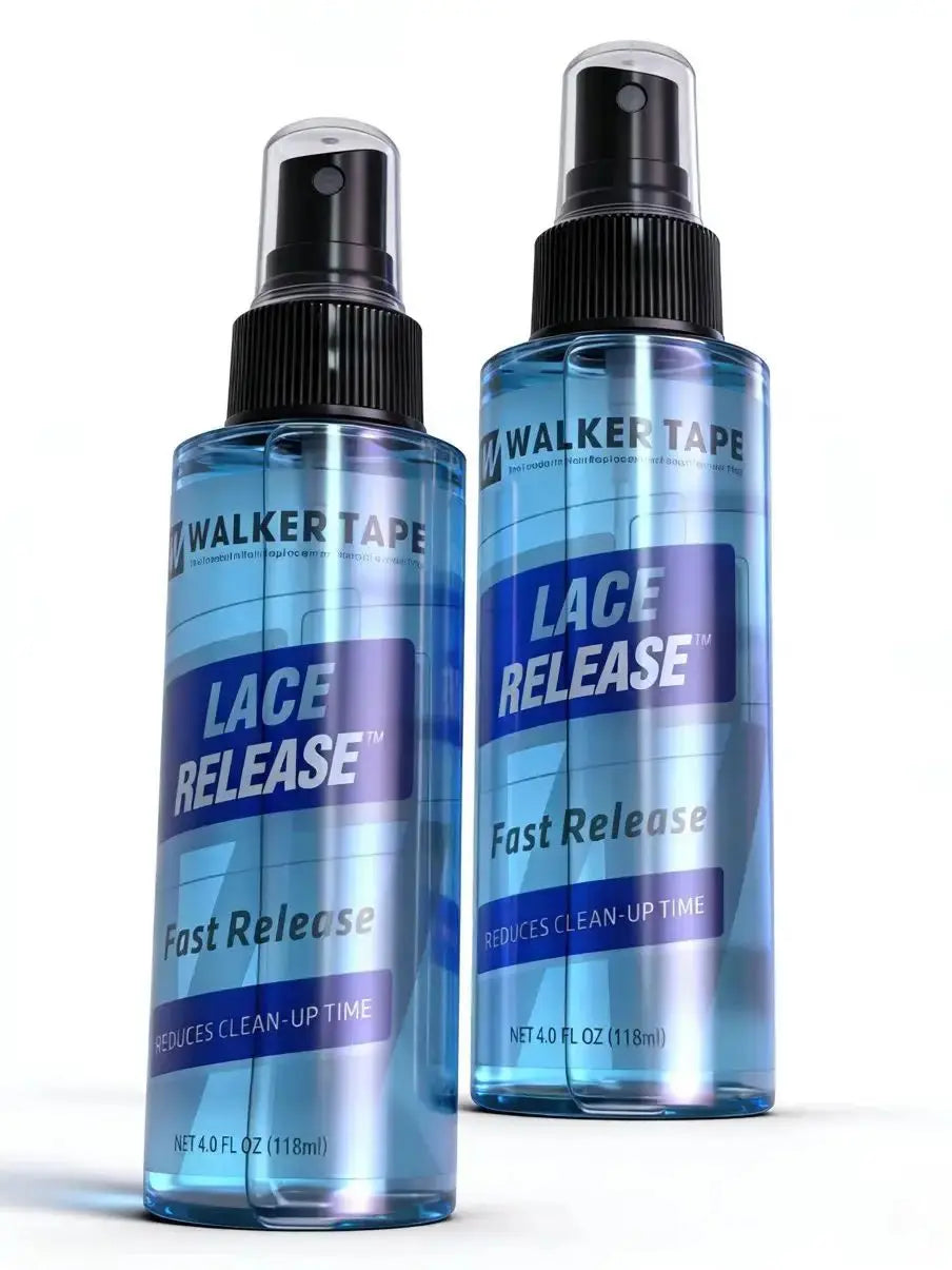Walker Tape Fast-Acting Adhesive Tape Remover Spray for Hair Extensions 4oz/118ml C22 Solvent Hair Glue Remover Lace Release