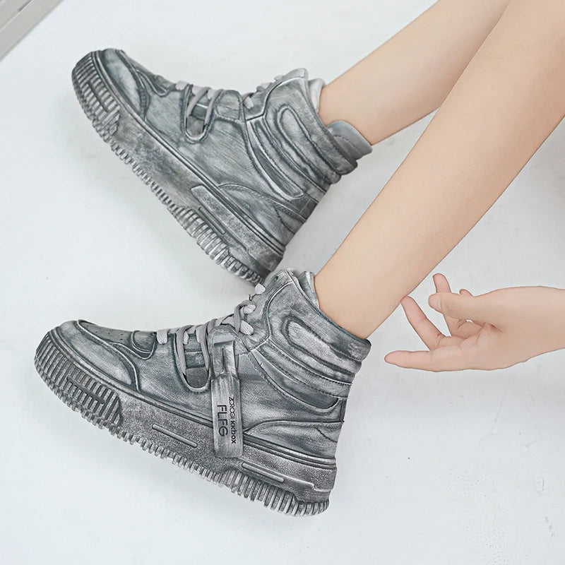 Boyfriend A Birthday Gift Soft Comfortable Non Slip Wear Resistant Sole Daily Casual New Men's Shoes Retro Manga Men's Sneakers