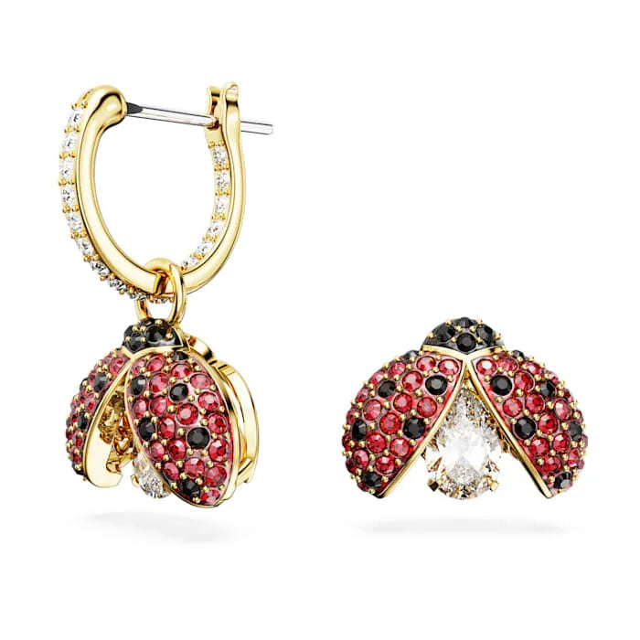 Snowflake Flowers Original New Sales Trend High Quality Jewelry Flower Sets Necklace Earring Ring Bracelet Pink Anniversary Gift