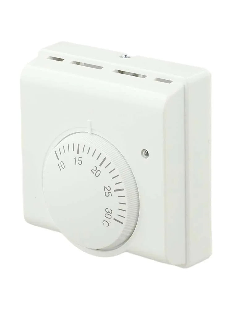 High Quality Practical Brand New Thermostat Temperature Switch White Room 2 Wire 220V AC Temperature Controller