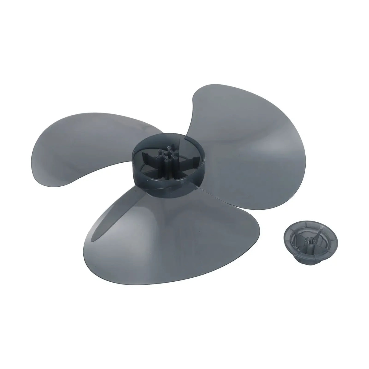 High Quality Fan Blade 3 Leaves Radius 14cm Standing Pedestal Floor Wall Table Fanner Transparent Black Transparent White