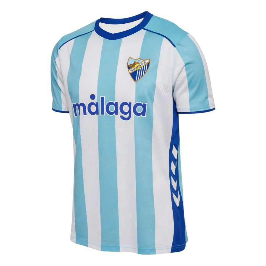 25-26 Spain Style Malaga Football Jerseys 3D Printed Short Sleeved T-shirt Home Away Kit Same for Adults & Children