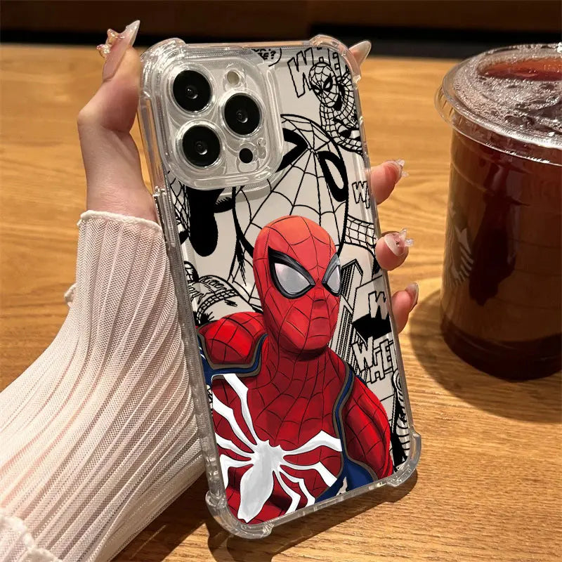 Hot Movie SpiderS ManS Phone Case For Motorola Moto Edge G G77 G86 G06 G56 70 60 50 G24 E15 Pro Neo Fusion Stylus Power 5G