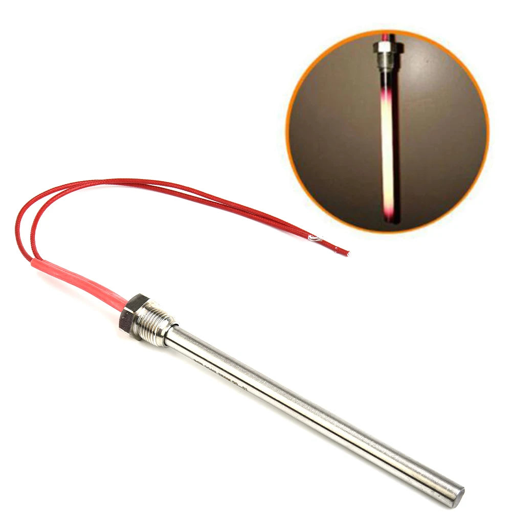 220V Igniter Hot Rod Lgniter Hot Rod Wood Pellet Heating Tube Fireplace Grill Stove Part 300W / 350W Fireplace Parts Replacement