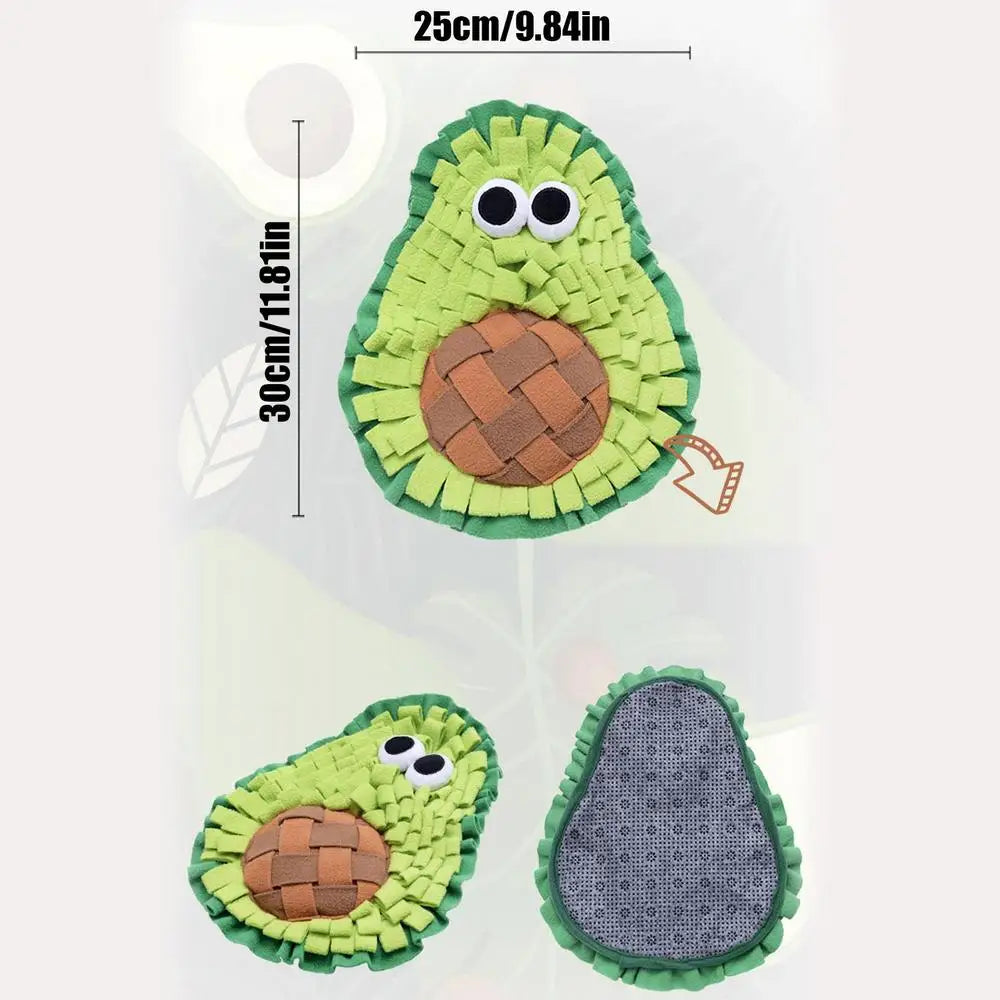 Pet Sniffing Mat Nose Smell Training Sniffing Pad Dog Puzzle Toy Slow Feeding Bowl Food Dispenser Carpet interesting Dog Toys